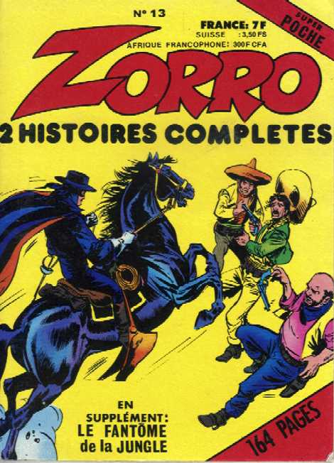 Scan de la Couverture Zorro DPE Greantori n 13